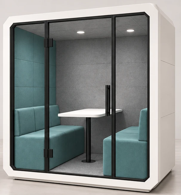 Quad office pod concept